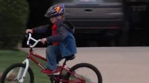 Boy on Cycle