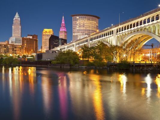 Cleveland at Night