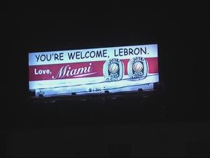 LeBron Billboard