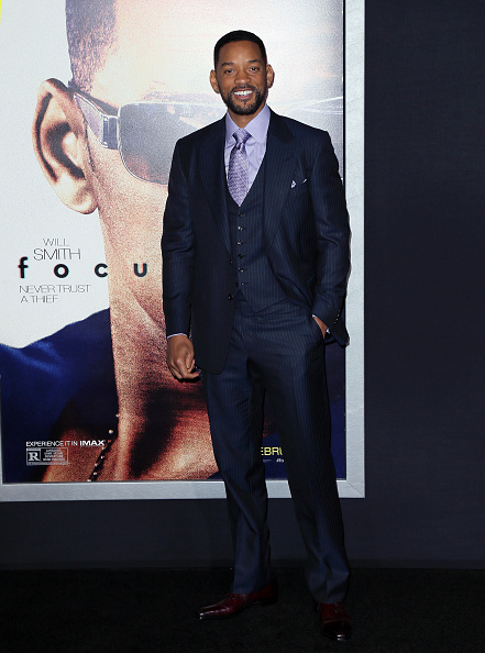 Will Smith & Jada Look Fabulous at “Focus” Movie Premiere [PHOTOS]