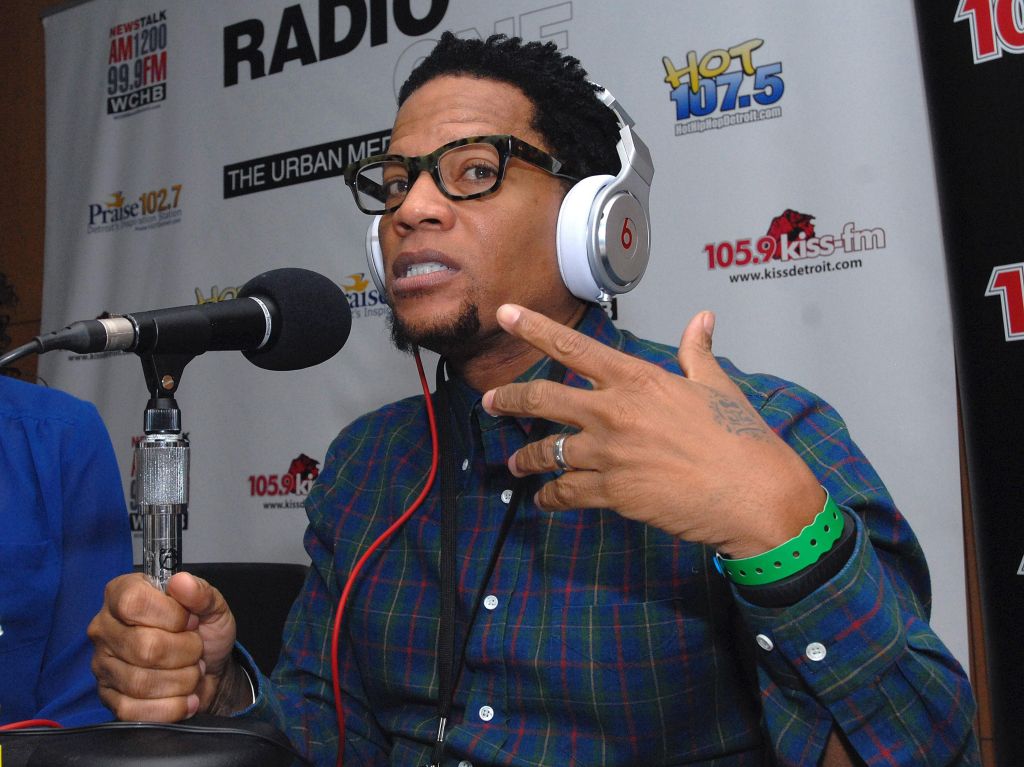 'The D.L. Hughley Radio Show' Broadcasts Live At The North American International Auto Show