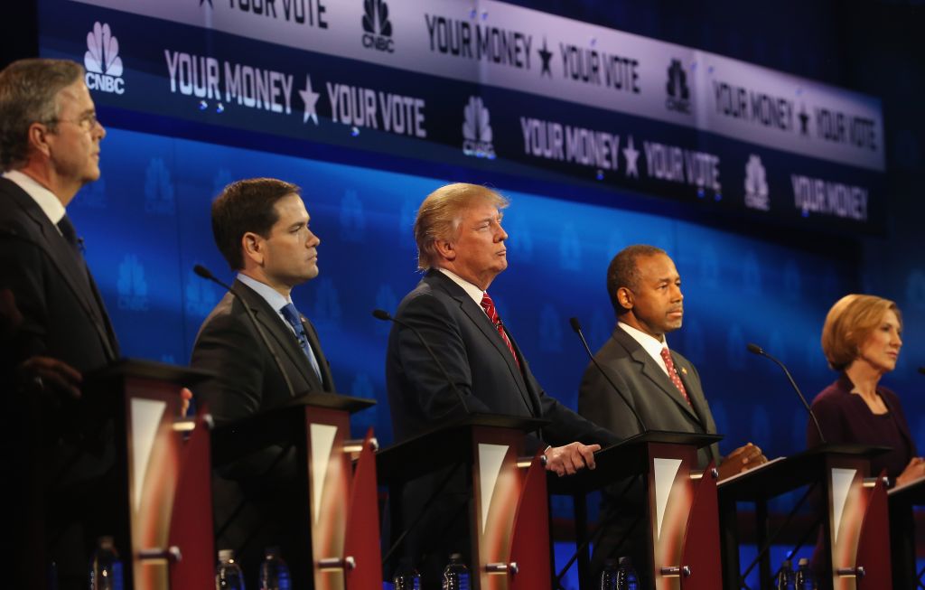 Republican Presidential Candidates Hold Third Debate In Colorado