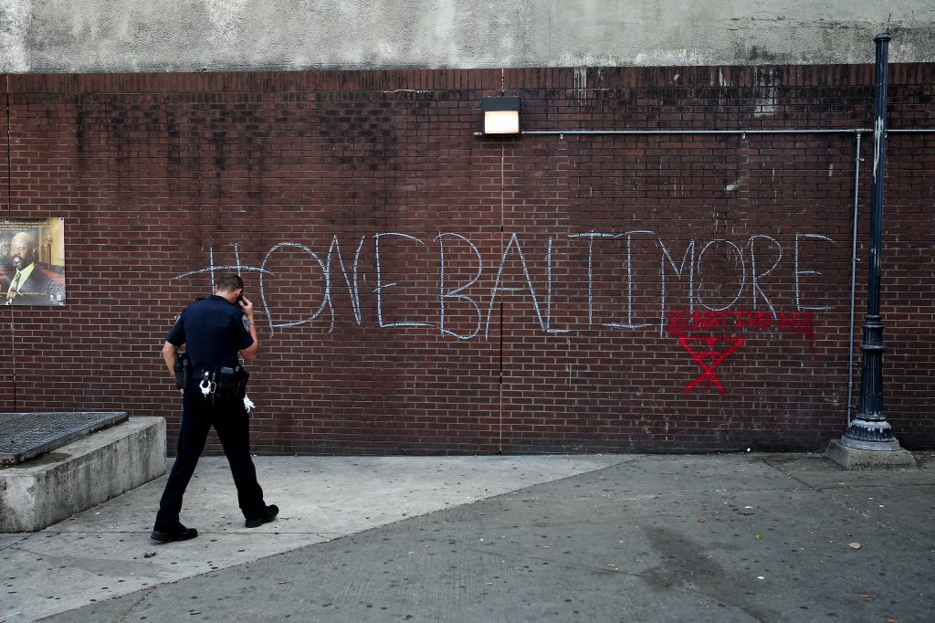 Rally Held In Baltimore Day After Charges Announced Against Officers Involved In Freddie Gray Death