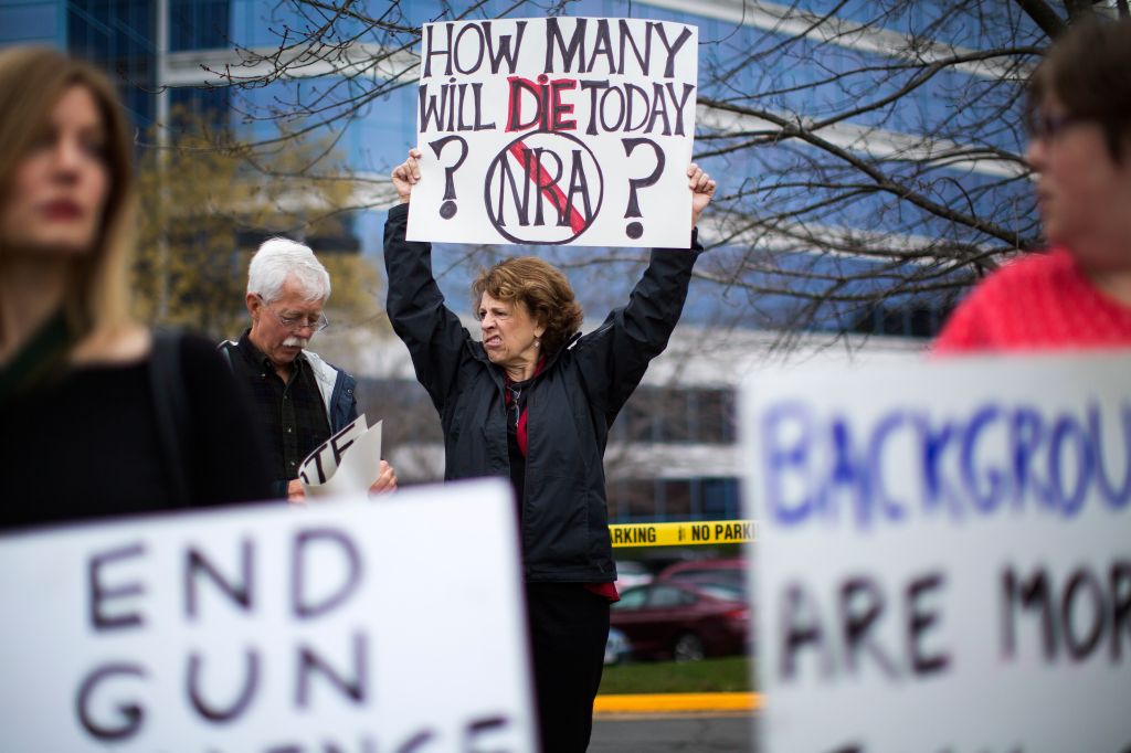National Rifle Association Protest