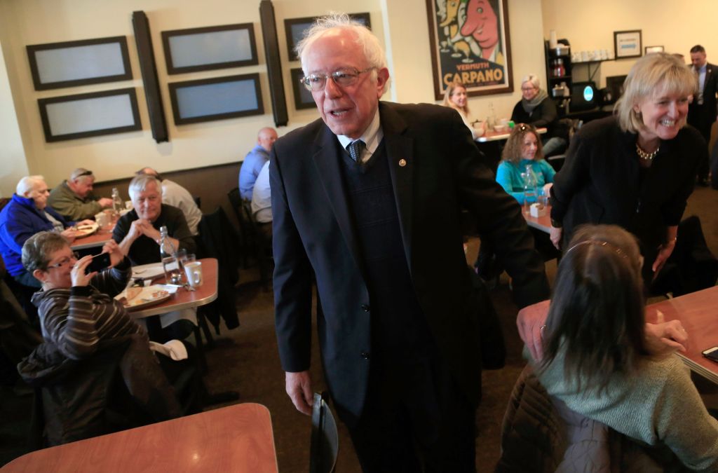 Bernie Sanders Campaigns In Wisconsin On Day Of State Primary