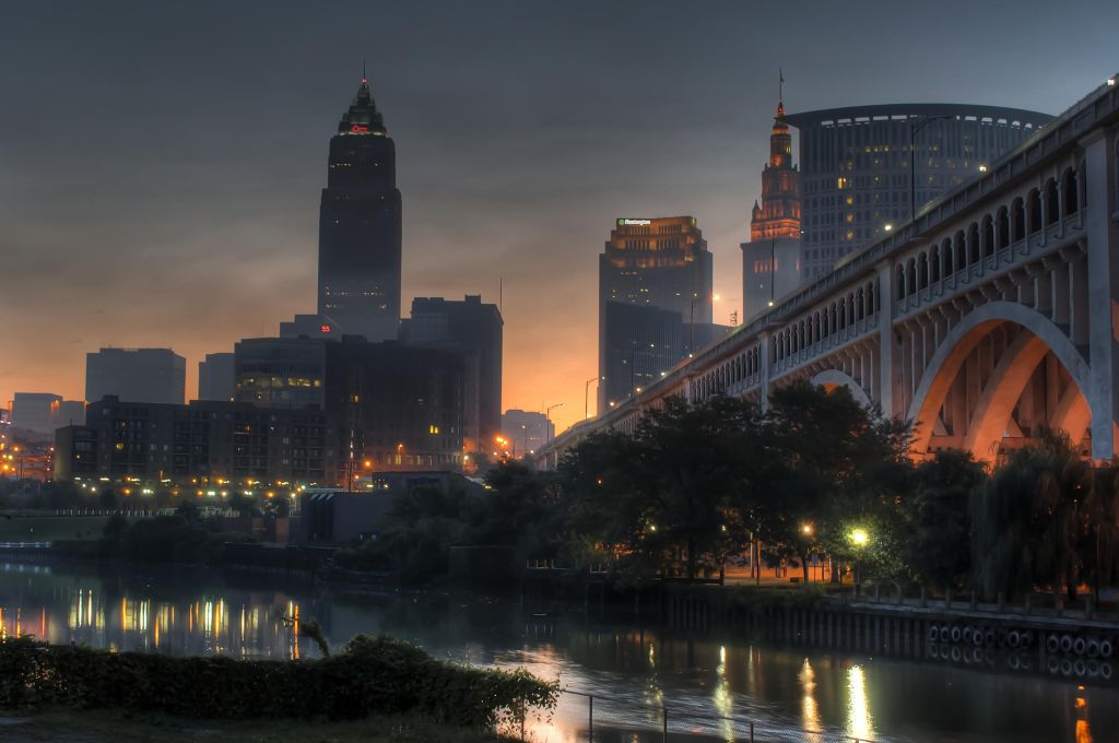 Skyline of Downtown Cleveland, Ohio