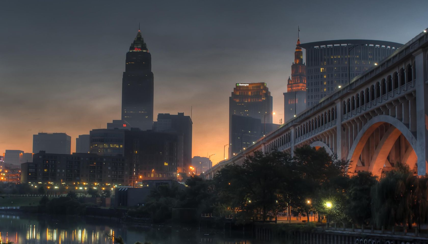 Skyline of Downtown Cleveland, Ohio