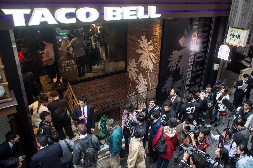 Taco Bell Opens New Tokyo Store