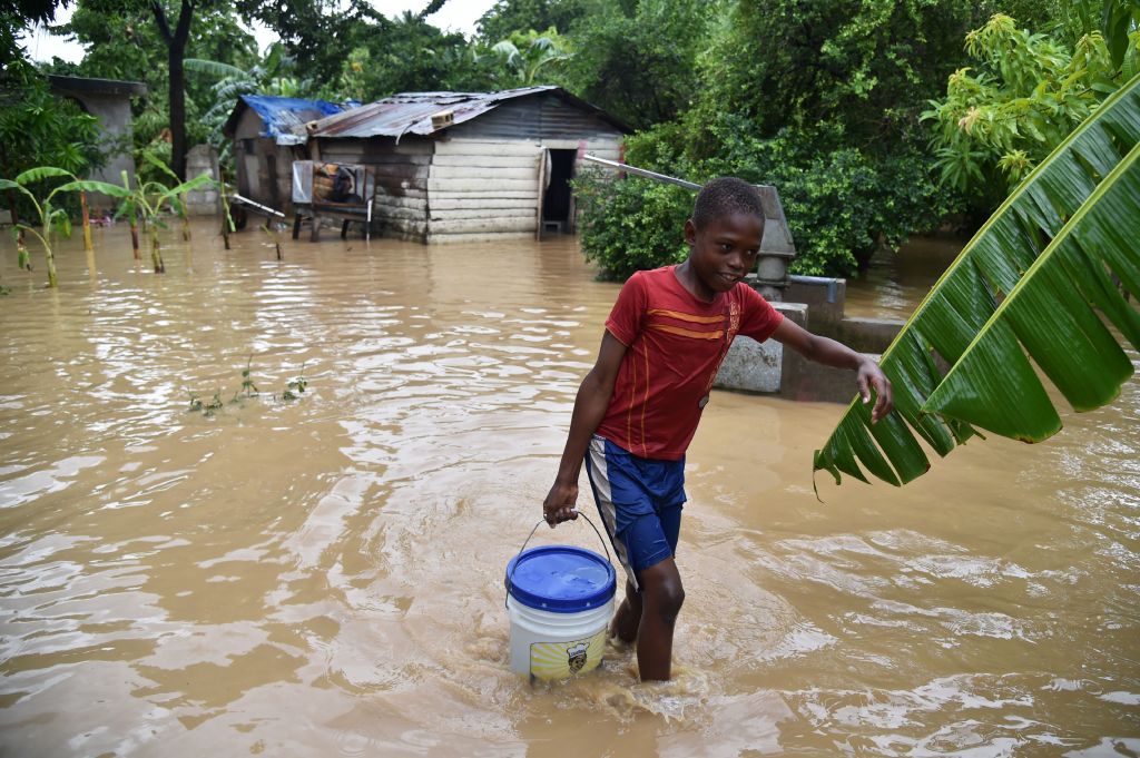 HAITI-WEATHER-HURRICANE-MATTHEW-LANDFALL