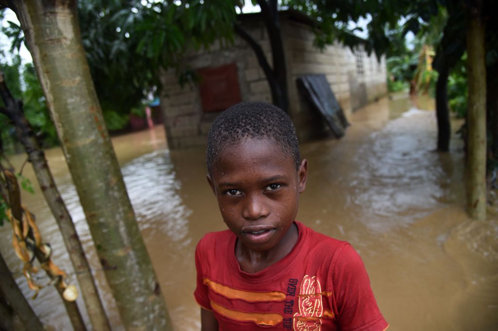 HAITI-WEATHER-HURRICANE-MATTHEW-LANDFALL