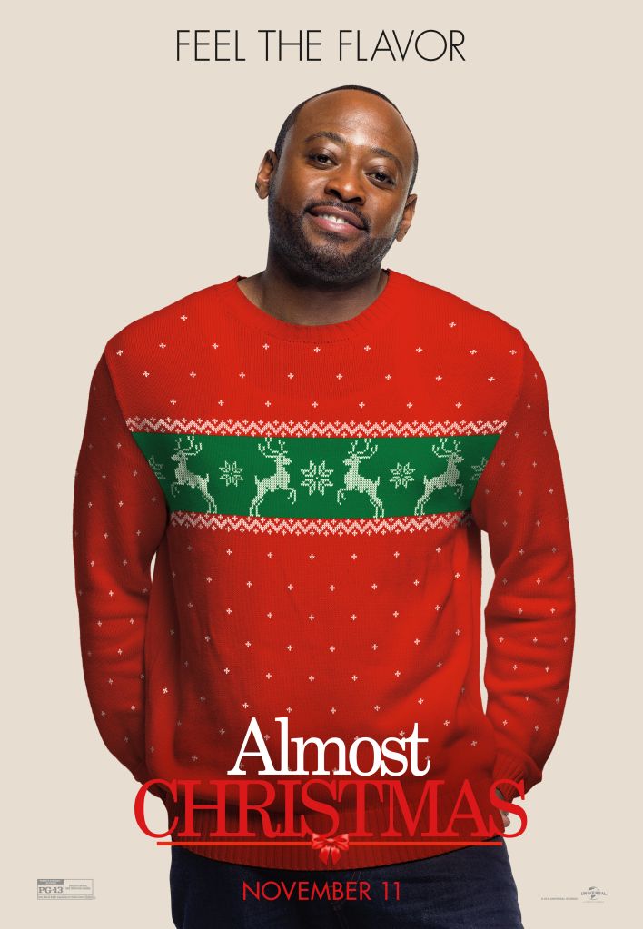 Omar Epps Almost Christmas Character Posters