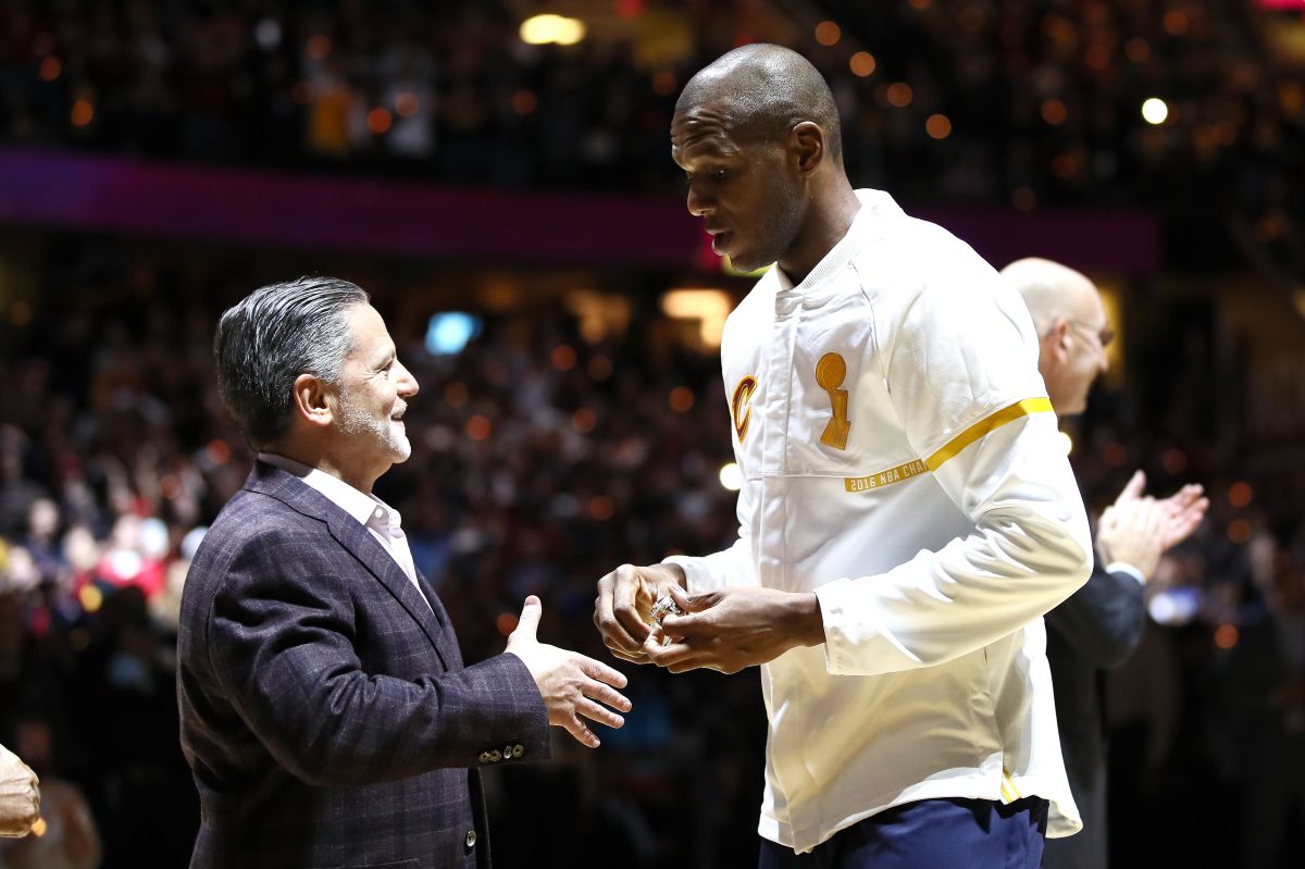 New York Knicks v Cleveland Cavaliers