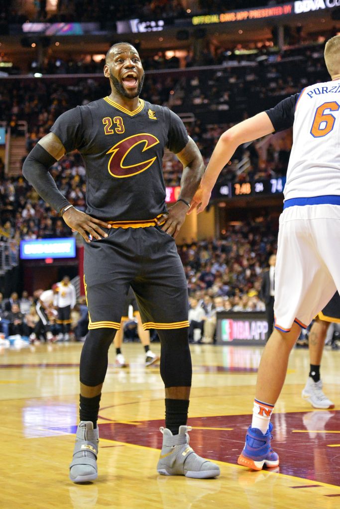 New York Knicks v Cleveland Cavaliers