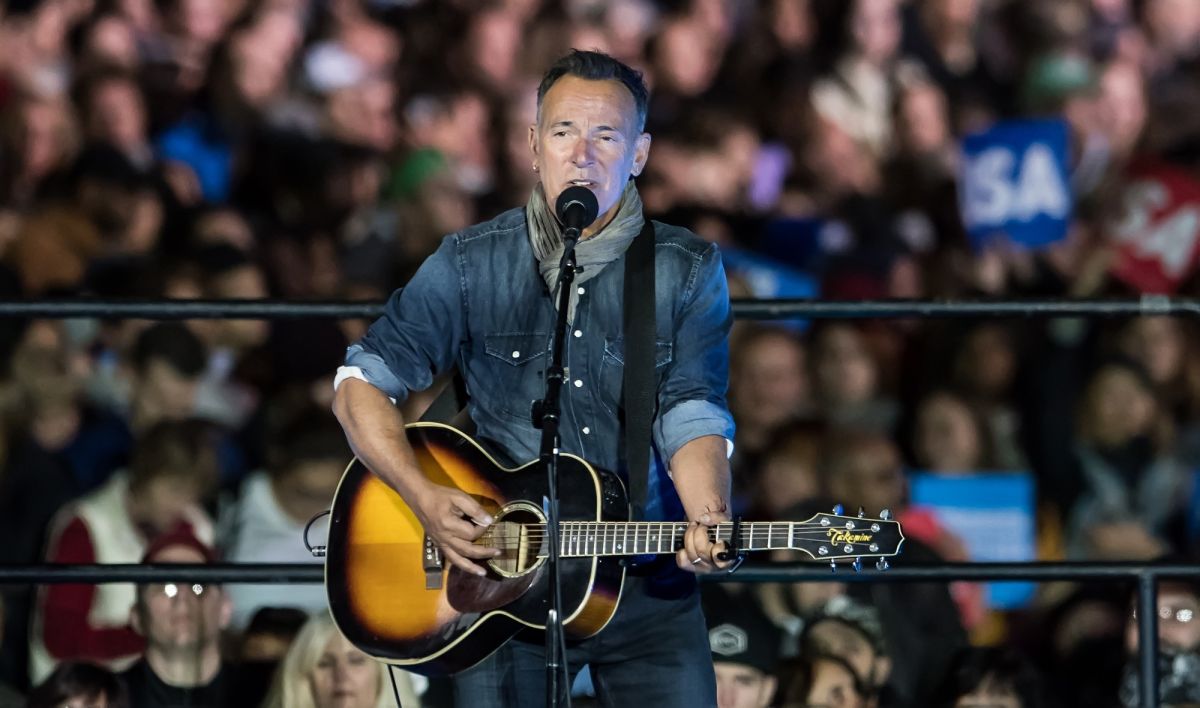 the Hillary Clinton 'Get Out The Vote' rally with Bruce Springsteen and Jon Bon Jovi