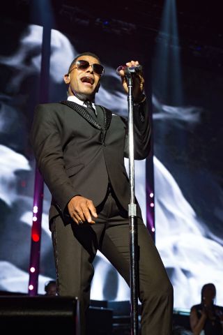 Maxwell & Mary J. Blige Performs At Le Zenith In Paris
