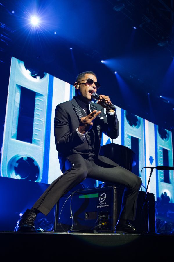 Maxwell & Mary J. Blige Performs At Le Zenith In Paris
