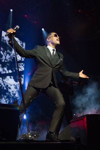 Maxwell & Mary J. Blige Performs At Le Zenith In Paris