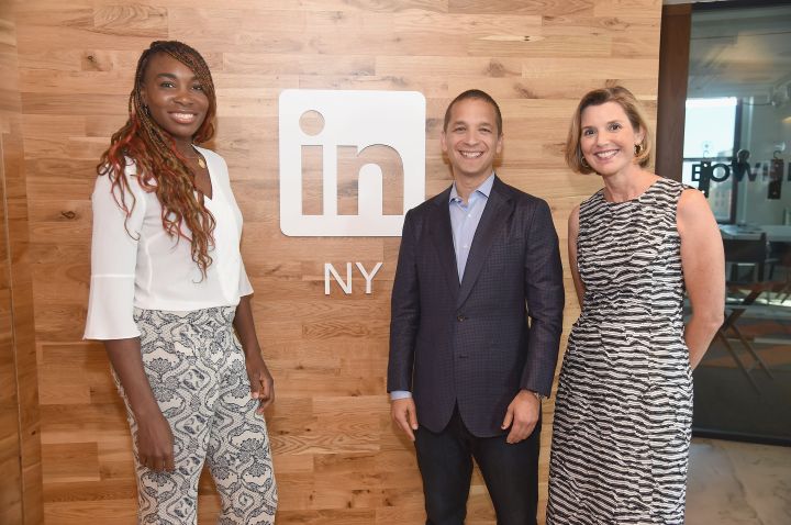 Venus Williams And Sallie Krawcheck Sit Down With LinkedIn Executive Editor Dan Roth