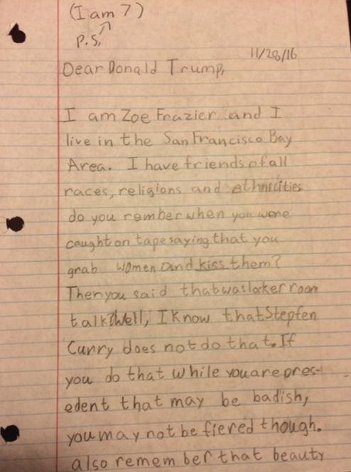 Letters To Trump