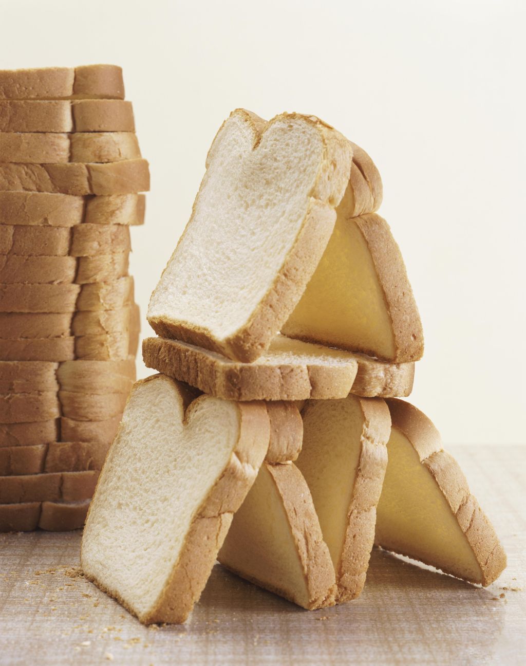 Still Life With Slices of White Bread