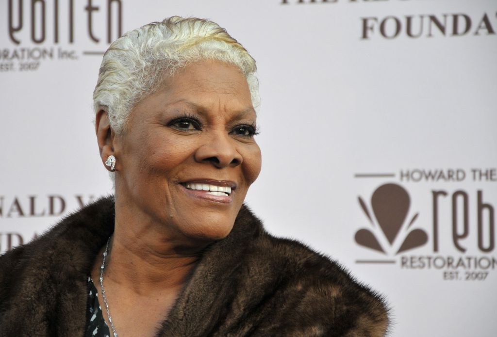 Singer Dionne Warwick arrives for the op