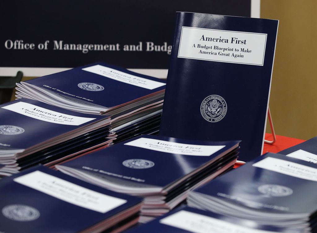 Gov't Publishing Office Releases Trump's Budget Blueprint For FY2018