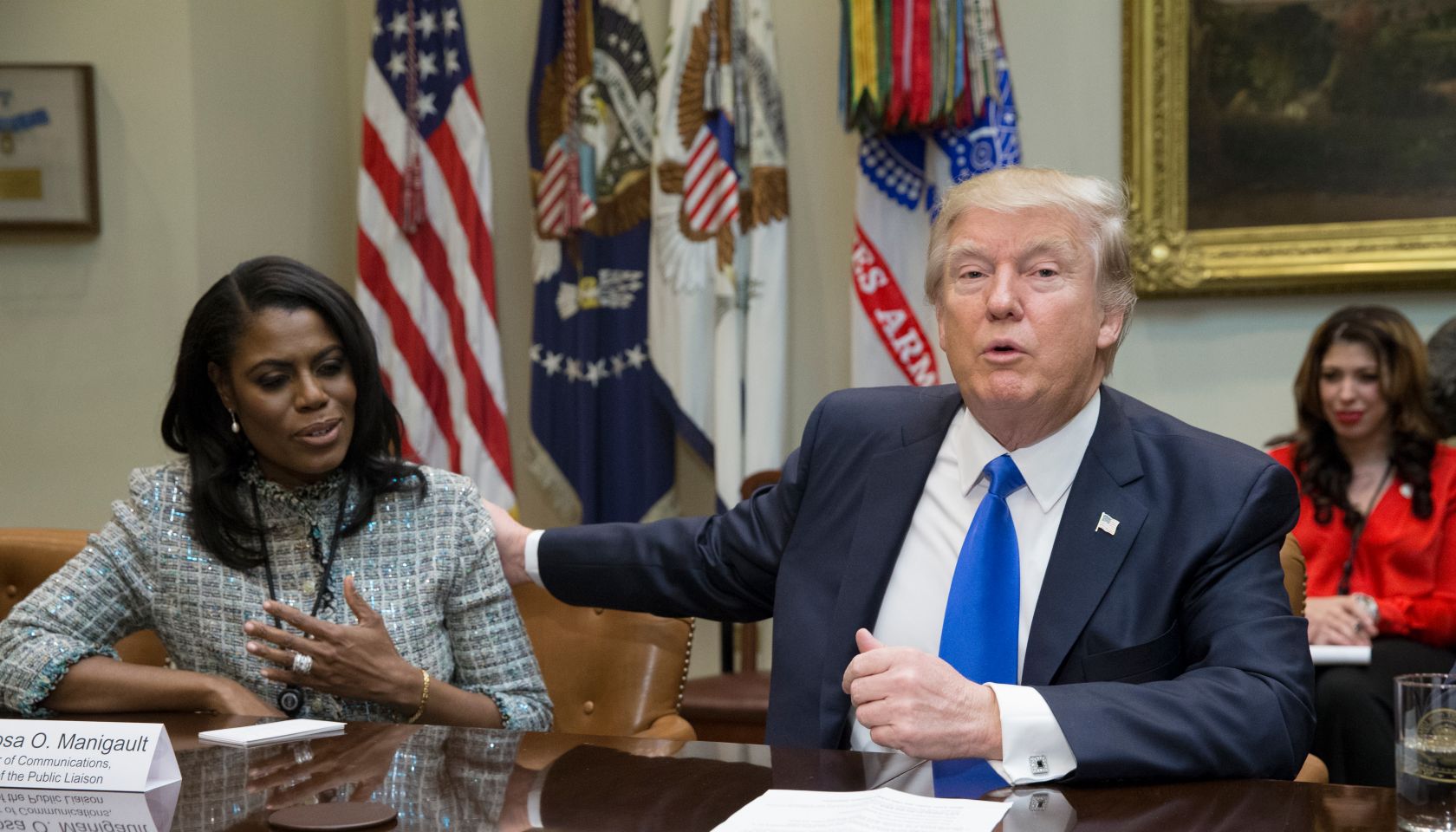 President Trump Holds Meeting Honoring Black History Month