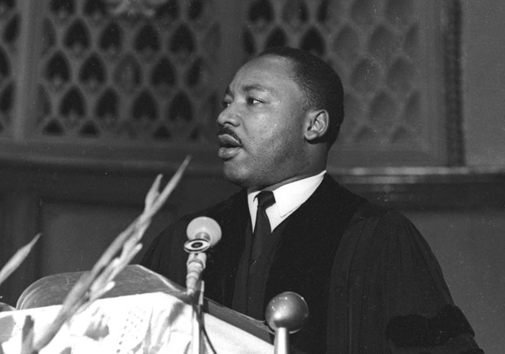 Dr. King Speaks At Quinn Chapel