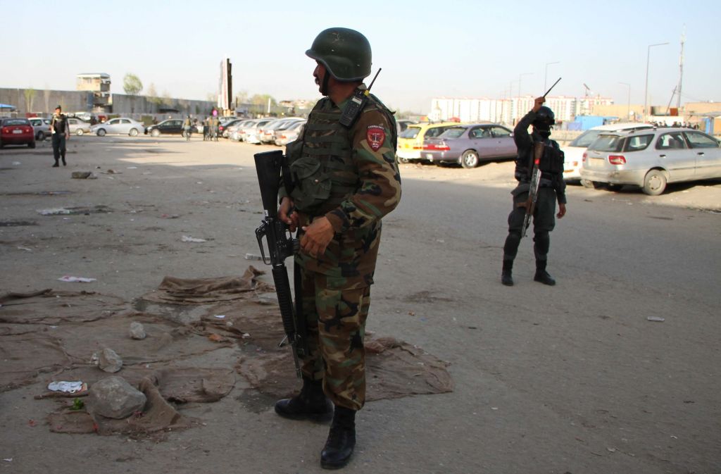 Suicide blast near Afghan presidential palace, five dead