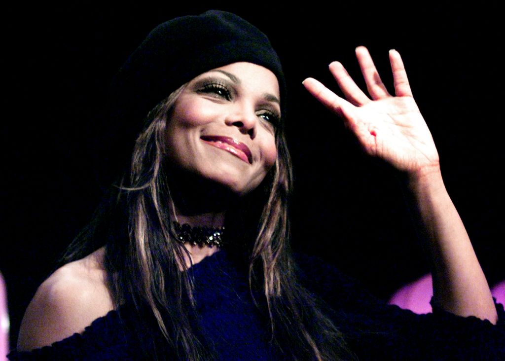 Janet Jackson at Radio Station