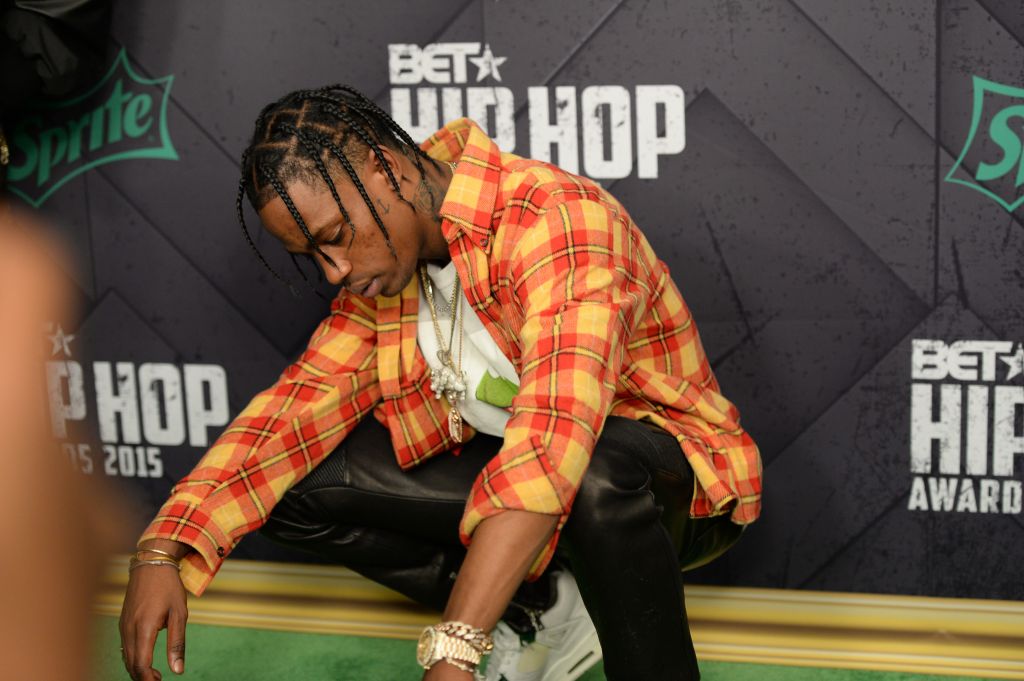 Travis Scott at the 2015 BET Hip-Hop Awards