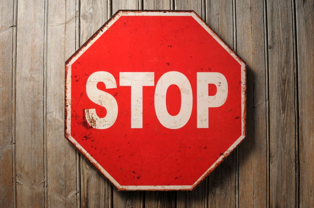 stop sign