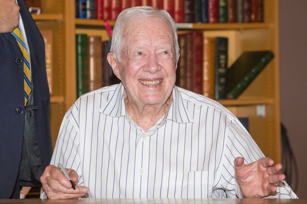 Jimmy Carter Book Signing For 'A Full Life: Reflections At Ninety'