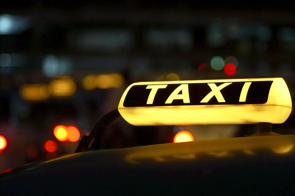 Illuminated taxi