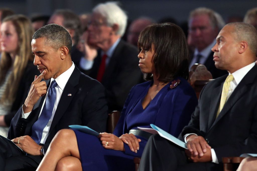President Obama And First Lady Attend Interfaith Service For Victims Of Boston Marathon Bombings