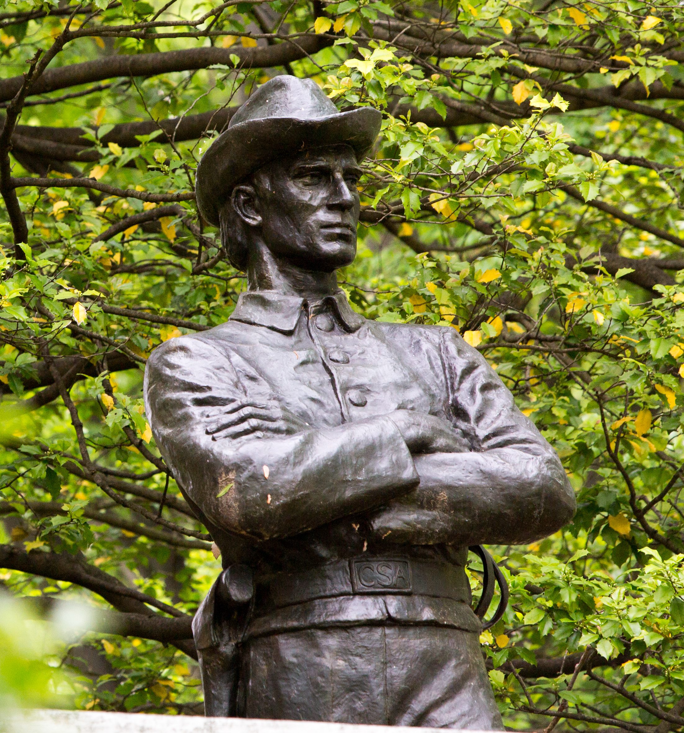 Confederate Soldier Statue