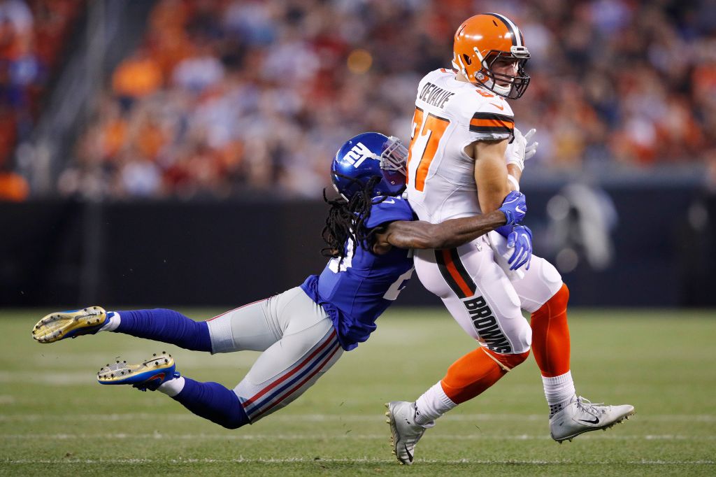 New York Giants v Cleveland Browns