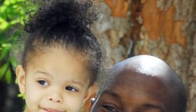 TYRESE GIBSON AND DAUGHTER IN LA