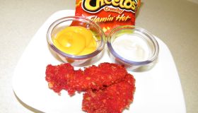 Flamin' Hot Cheetos Fried Chicken Recipe