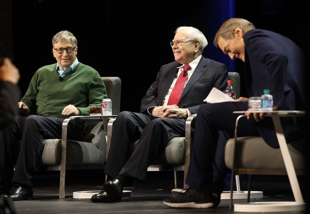 Bill Gates And Warren Buffett Speak At Columbia University