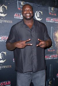 Shaquille O' Neal Hosts All Star Comedy Jam Holiday Celebration Presented By C By Courvoiser In Miami