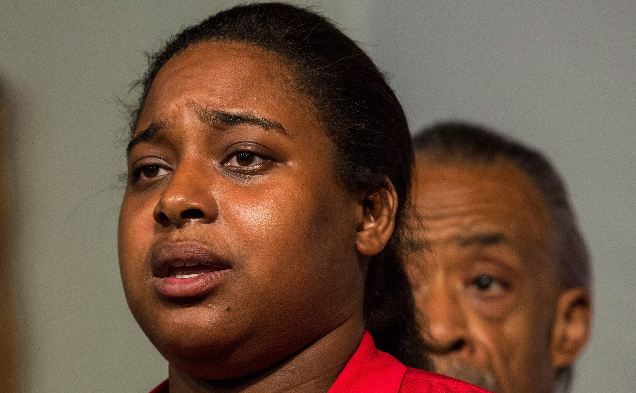 Family Of Police Chokehold Death Victim Eric Garner Hold News Conference
