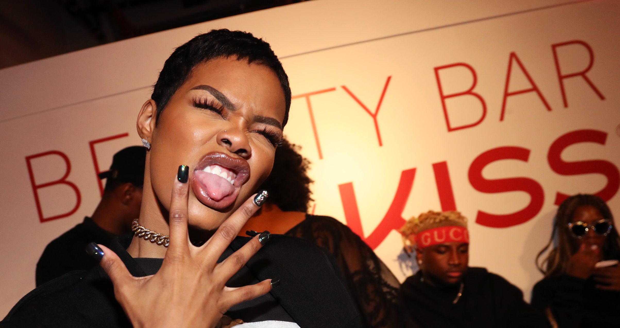 Teyana Taylor Unveils First-Ever KISS Beauty Bar Pop-Up