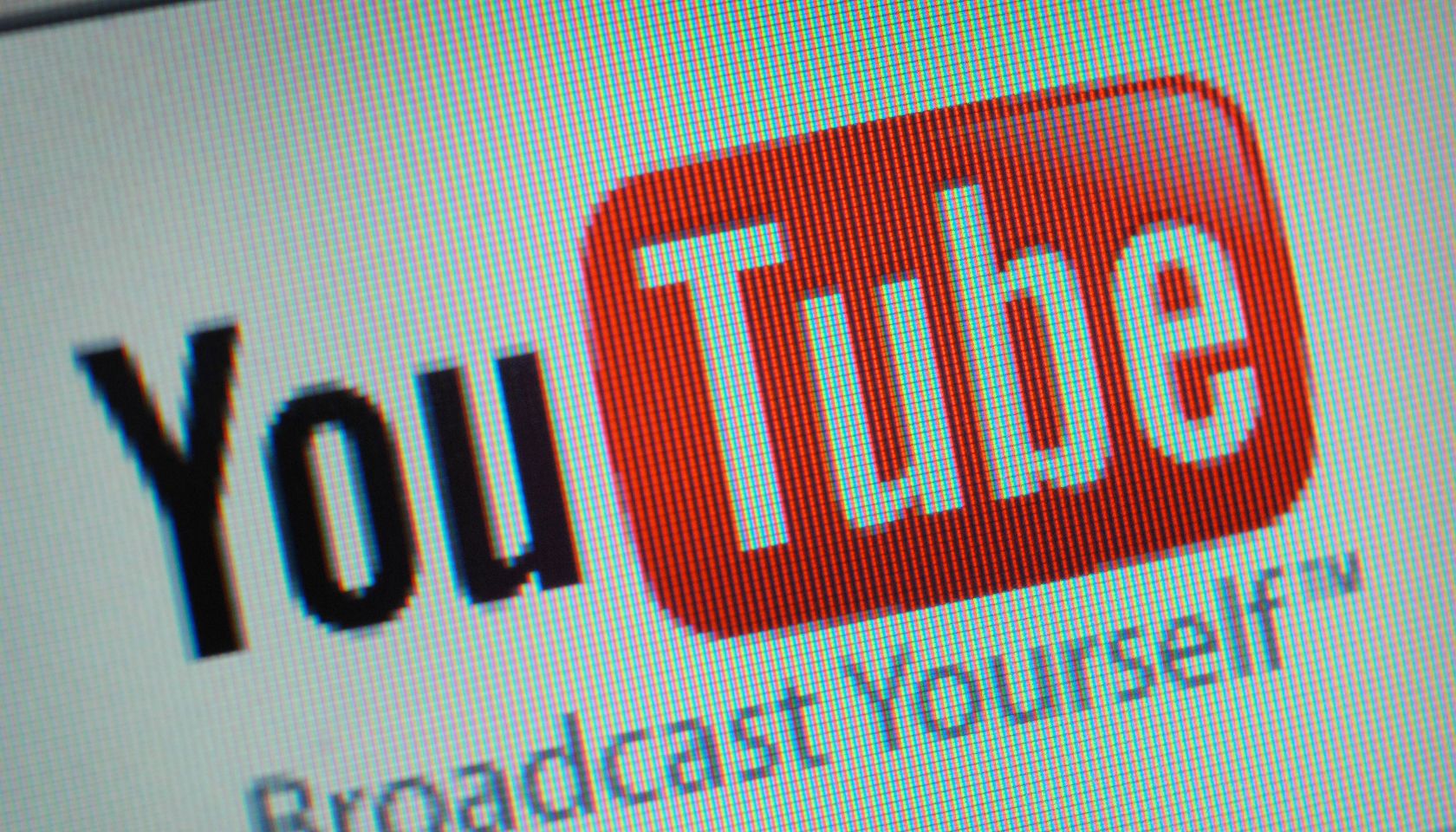 YouTube webpage.