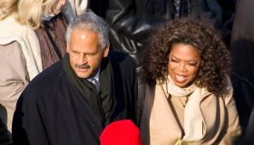 USA - Presidential Inauguration - Oprah Winfrey and Stedman Graham at Inauguration