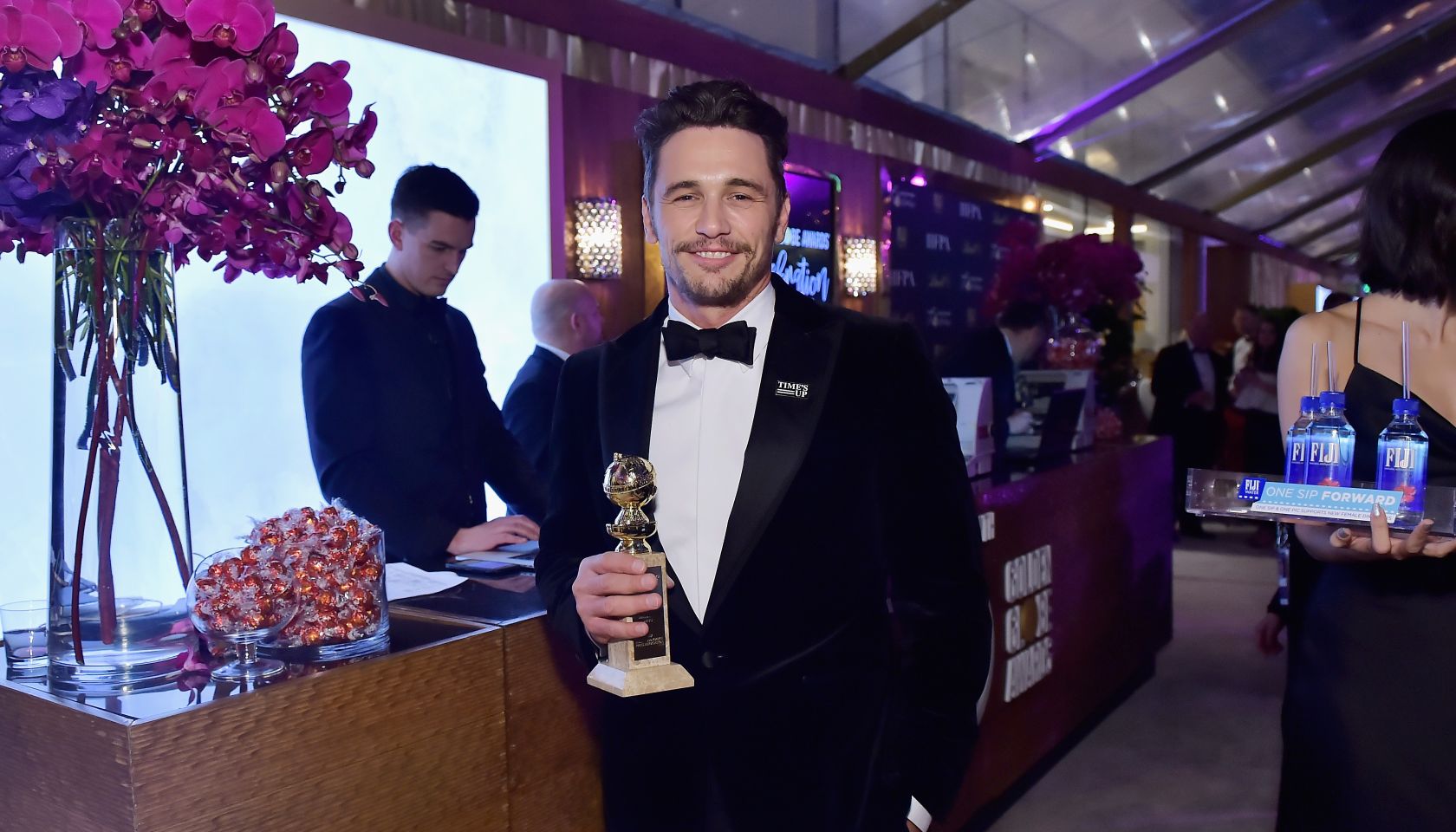 FIJI Water at the 75th annual Golden Globe Awards Celebration