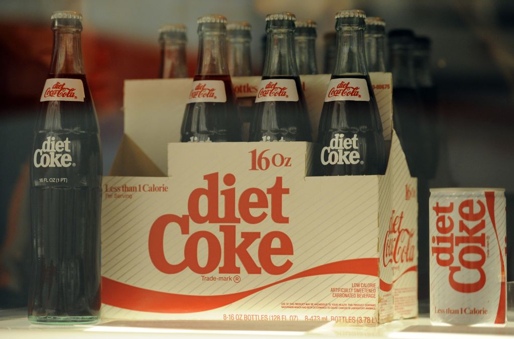 Diet Coke stock