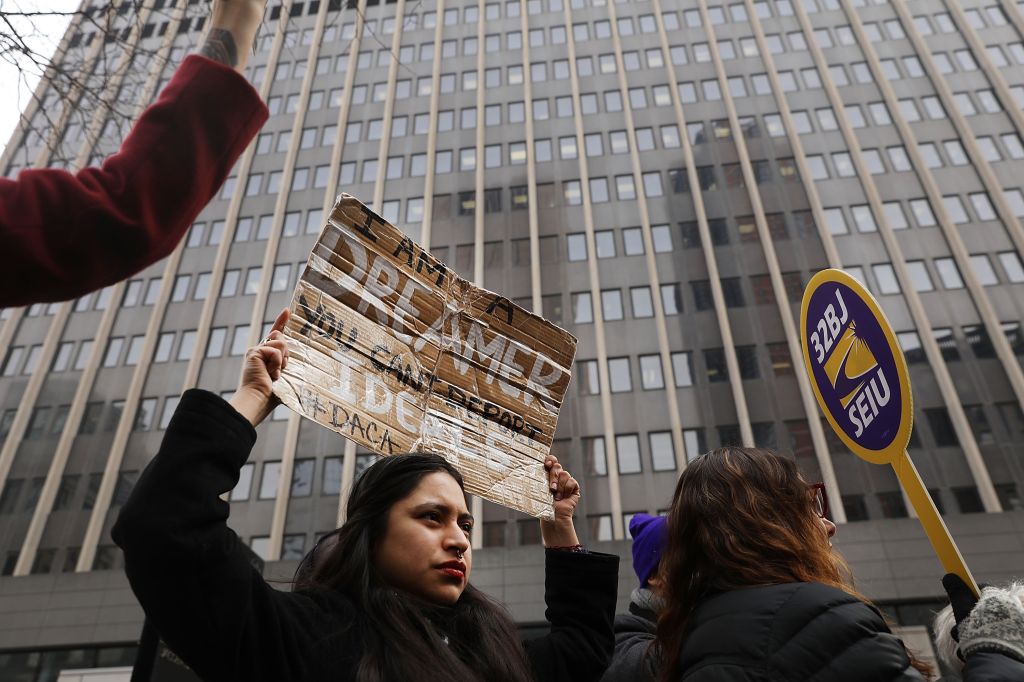 Activists In New York Protest Government Shutdown