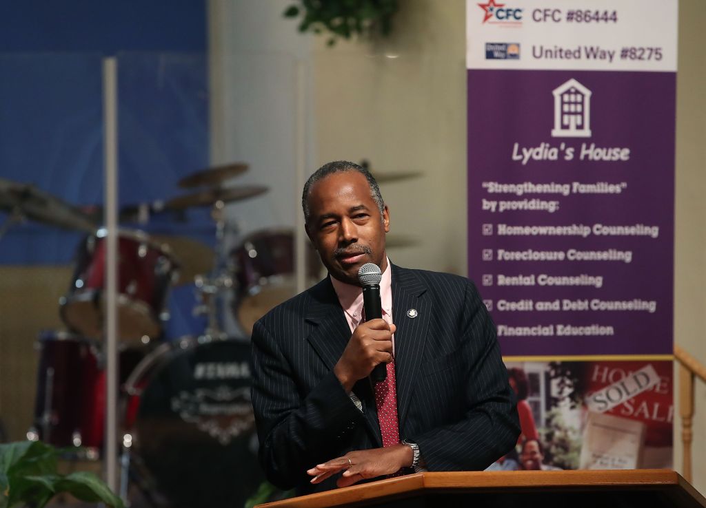 HUD Secretary Ben Carson Holds News Conf. On Family Self-Sufficiency Program