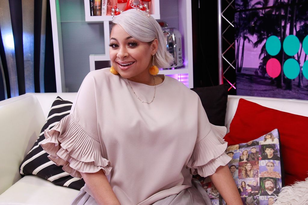 Raven-Symone and Issac Brown Visit Young Hollywood Studio